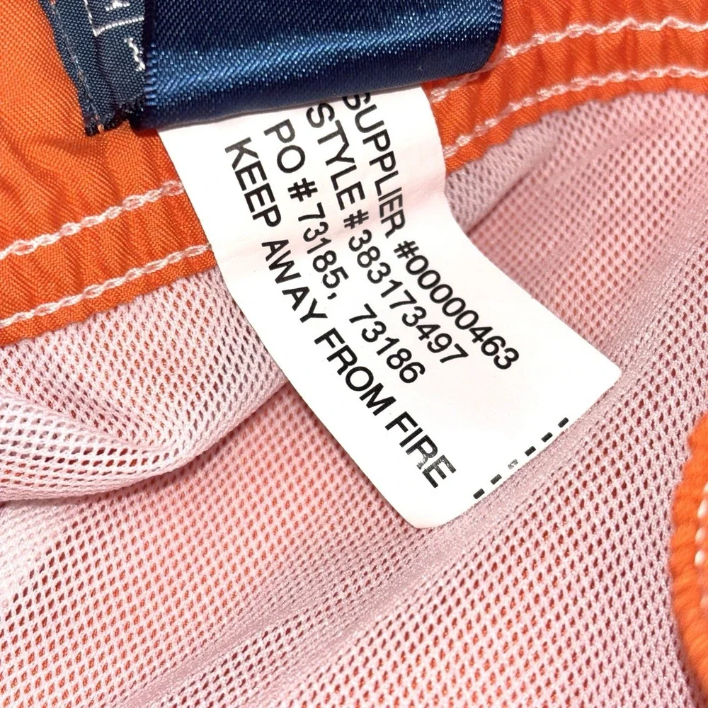 Polo Ralph Lauren Big Pony Orange Swim Trunks Board Shorts XL 18-20 Boys 28 Mens
